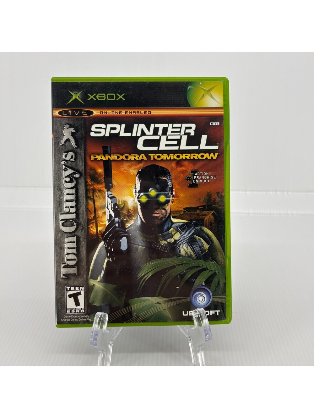 Tom Clancy's Splinter Cell Pandora Tomorrow Xbox Complete Ubisoft NTSC Game